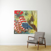 Patriotisch Wandteppich (Beispiel (Horizontal))