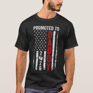 Patriotisch Zum Papa Befördert 2026 Erstmals Neue  T-Shirt