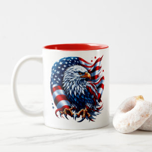 Patriotisch Zweifarbige Tasse