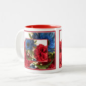 Patriotisch Zweifarbige Tasse (Vorderseite Links)