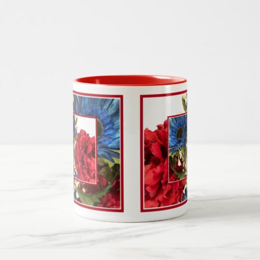 Patriotisch Zweifarbige Tasse (Mittel)