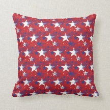 Patriotische Abstrakte Sterne