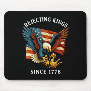 Patriotische Adlerkrone am 4. Juli, die Könige abl Mousepad