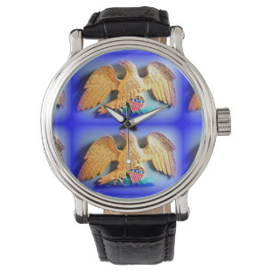 patriotische Adleruhr Armbanduhr