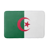 Patriotische algerische Flagge Badematte (Vorderseite)
