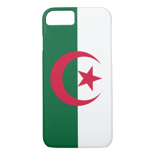 Patriotische algerische Flagge Case-Mate iPhone Hülle (Rückseite)