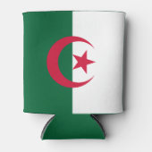 Patriotische algerische Flagge kann kühler Dosenkühler (Vorderseite)