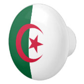Patriotische algerische Flagge Keramikknauf (Rechts)