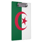 Patriotische algerische Flagge Klemmbrett (Rechts)