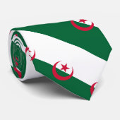 Patriotische algerische Flagge Krawatte (Gerollt)