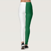 Patriotische algerische Flagge Leggings (Rückseite)