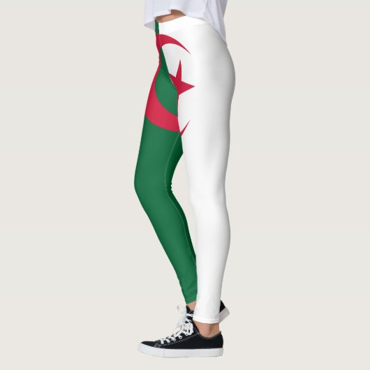 Patriotische algerische Flagge Leggings (Links)