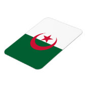 Patriotische algerische Flagge Magnet (Linke Seite)