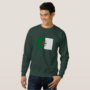 Patriotische algerische Flagge Sweatshirt