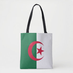 Patriotische algerische Flagge Tasche