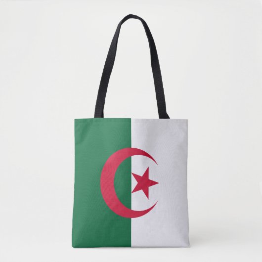Patriotische algerische Flagge Tasche (Vorderseite)