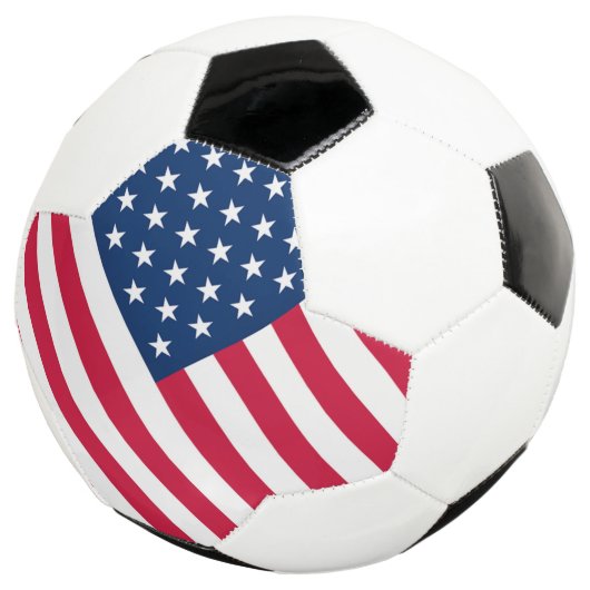 Patriotische American Flag Soccer Ball (Dreiviertel)