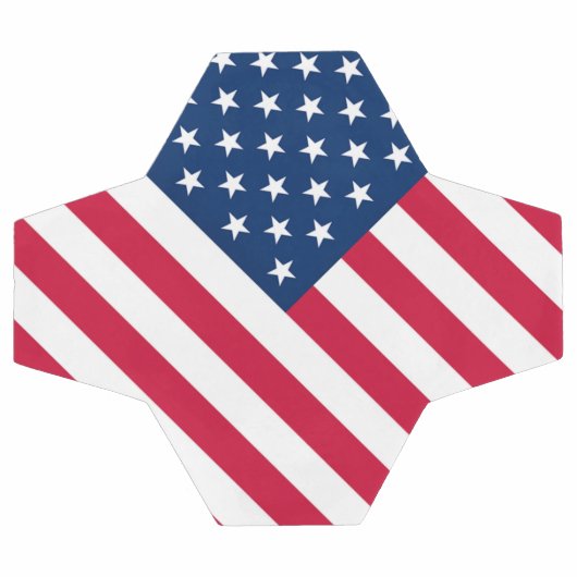 Patriotische American Flag Soccer Ball (Flach)