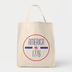 Patriotische American Tote Bag Tragetasche