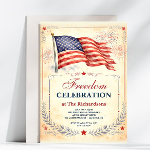 Patriotische America's 250. Freiheitsfeier Einladung