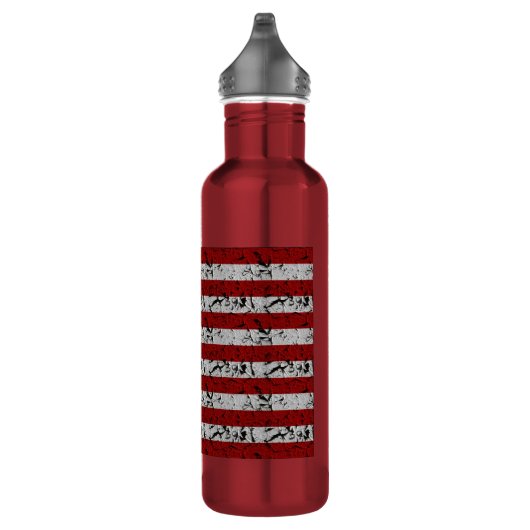 Patriotische Amerikaner USA-Flagge von Vereinigten Trinkflasche (Rechts)