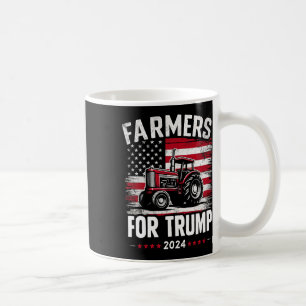 Patriotische amerikanische Bauern für Trump-Wahl U Kaffeetasse