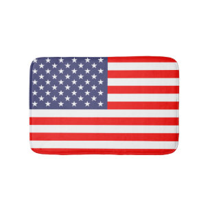 Patriotische amerikanische Fahne Bad rutschfest Ba Badematte