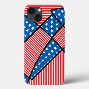 Patriotische amerikanische Feuerwerke Case-Mate iPhone Hülle