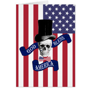 Patriotische amerikanische Flagge