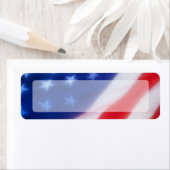 Patriotische amerikanische Flagge (Insitu)