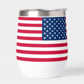 Patriotische amerikanische Flagge (Links)