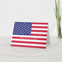 Patriotische amerikanische Flagge addieren Namen