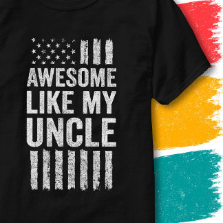 Patriotische amerikanische Flagge Awesome wie mein T-Shirt