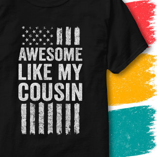 Patriotische amerikanische Flagge Awesome wie mein T-Shirt