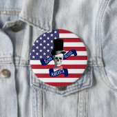 Patriotische amerikanische Flagge Button (Beispiel)