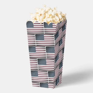 Patriotische amerikanische Flagge Geburtstagsfeier Geschenkschachtel