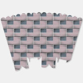 Patriotische amerikanische Flagge Geburtstagsparty Geschenkschachtel (Ungeklappt)