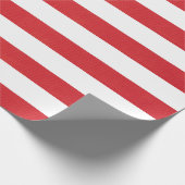 Patriotische amerikanische Flagge Geschenkpapier (Ecke)