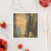 Patriotische amerikanische Flagge im Himmel Serviette (Beispiel)