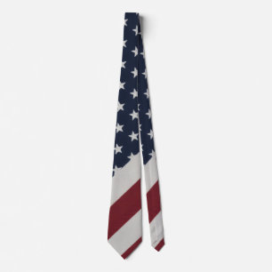 Patriotische amerikanische Flagge Krawatte