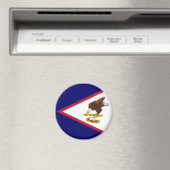 Patriotische amerikanische Flagge Magnet (In Situ (Geschirrspüler))