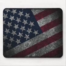 Patriotische amerikanische Flagge Mouse Pad