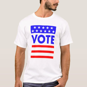 Patriotische amerikanische Flagge Rot Weiß und Bla T-Shirt