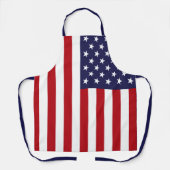 Patriotische amerikanische Flagge Schürze (Vorderseite)