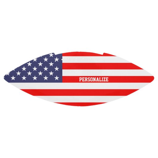 Patriotische amerikanische Flagge Sondergeschenk f Football (Panel)