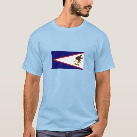 Patriotische amerikanische Flagge T-Shirt (Vorderseite)