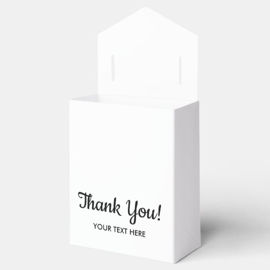 Patriotische amerikanische Flagge Zoll vielen Dank Geschenkschachtel (Geöffnet)