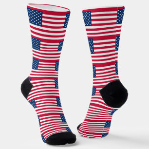 Patriotische amerikanische Flaggensocken Socken