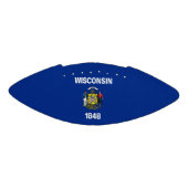 Patriotische amerikanische Fußball-Wisconsin-Staat Football (Panel)