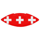 Patriotische amerikanische Fußballflagge Schweiz Football (Panel)